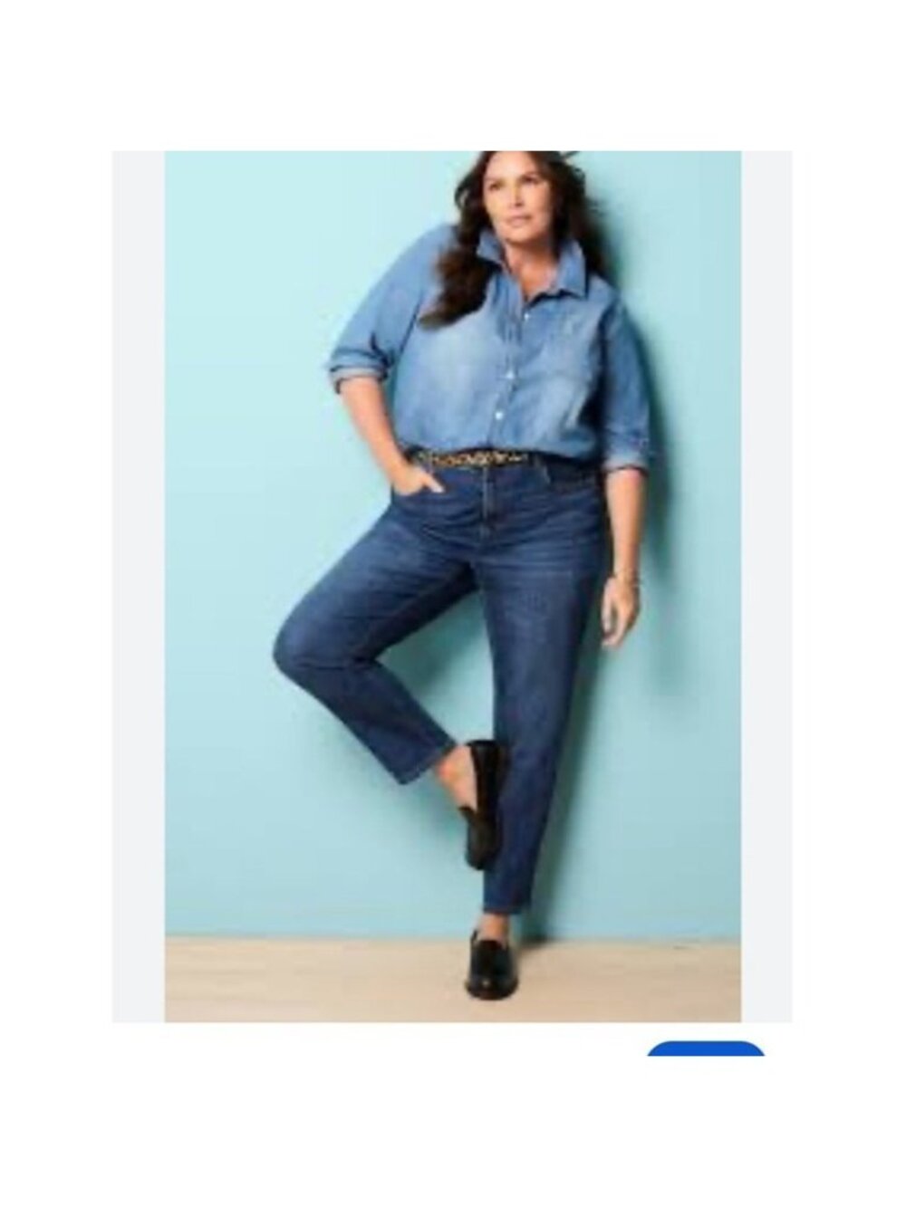 J. Jill High-Rise Jeans straight leg size 18T